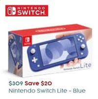Nintendo - Switch Lite - Blue offers at $309 in Target