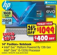 Hp - 14" Pavilion+ Notebook offers at $1099 in JB Hi Fi