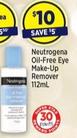 Neutrogena - Oil-Free Eye Make-Up Remover 112mL offers at $10 in Star Discount Chemist