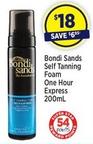 Bondi Sands - Self Tanning Foam One Hour Express 200ml offers at $18 in Star Discount Chemist