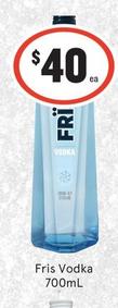 Fris - Vodka 700ml offers at $40 in IGA Liquor