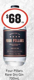 Four Pillars - Rare Dry Gin 700ml offers at $68 in IGA Liquor