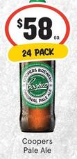 Coopers - Pale Ale offers at $58 in IGA Liquor