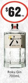 Roku - Gin 700ml offers at $62 in IGA Liquor