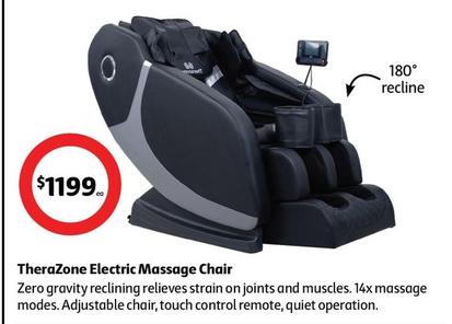 Therazone - Electric Massage Chair offers at $1199 in Coles