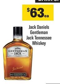 Jack Daniels - Gentleman Jack Tennessee Whiskey offers at $63 in Coles