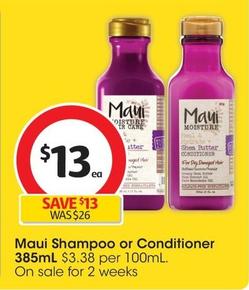 Maui - Shampoo 385mL offers at $13 in Coles