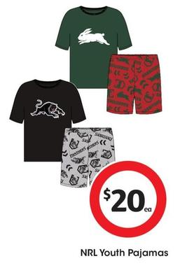 AFL - Youth Pajamas offers at $20 in Coles