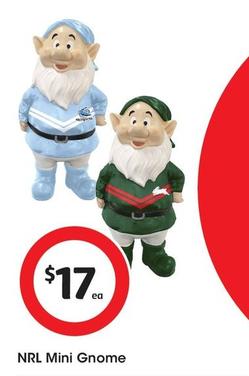 Nrl - Mini Gnome offers at $17 in Coles