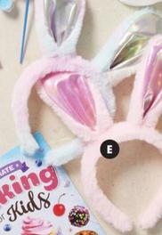 Plush Bunny Ears Headband offers at $6 in Coles