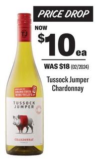 Tussock Jumper - Chardonnay offers at $10 in Coles