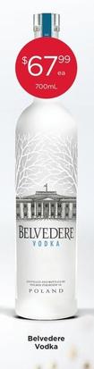 Belvedere - Vodka offers at $67.99 in Porters