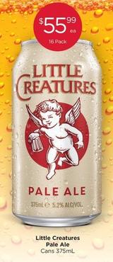 Little Creatures - Pale Ale Cans 375mL offers at $55.99 in Porters