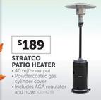 Stratco - Patio Heater offers at $189 in Stratco