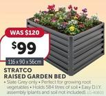 Stratco - Raised Garden Bed offers at $99 in Stratco