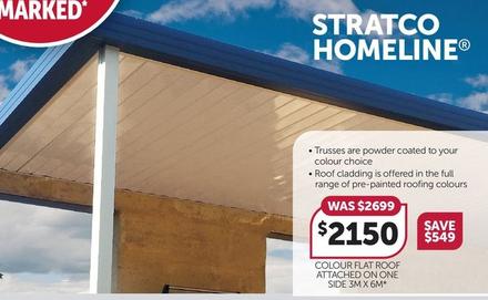 Stratco - Homeline offers at $2150 in Stratco