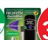 Nicorette - Quick Mist Mouth Spray Freshmint 1mg - 150 doses offers at $31.49 in TerryWhite Chemmart
