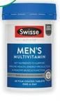 Swisse - Ultivite Men's Multivitamin 60 Tablets offers at $20.24 in TerryWhite Chemmart
