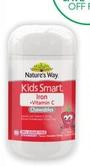 Nature's Way - Kids Smart Iron + Vitamin C 50 Chewable Tablets offers at $8.49 in TerryWhite Chemmart