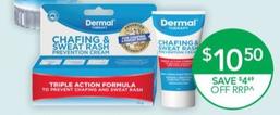 Dermal Therapy - Chafing & Sweat Rash Cream 75g offers at $10.5 in TerryWhite Chemmart