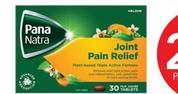 Pananatra - Joint Pain Relief 30 tablets offers at $11.99 in TerryWhite Chemmart