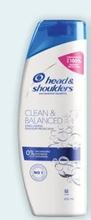 Head & Shoulders - Clean & Balanced Shampoo 400ml offers at $10.5 in TerryWhite Chemmart