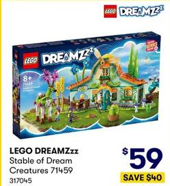 Lego - DREAMZzz Stable of Dream Creatures  offers at $59 in BIG W