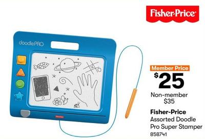 Fisher Price - Assorted Doodle Pro Super Stamper offers at $25 in BIG W