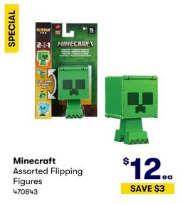 Minecraft - Assorted Flipping Figures offers at $12 in BIG W