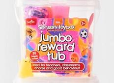 ToyMania The Sensory Toy Box Jumbo Reward Tub - Brights offers at $10 in Kmart