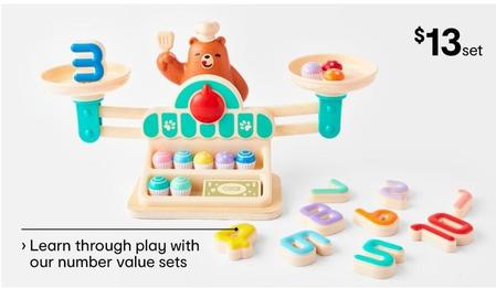 Play and Learn Balance Scale offers at $13 in Kmart