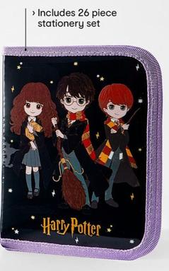 Wizarding World - Harry Potter Pencil Case Set offers at $14 in Kmart