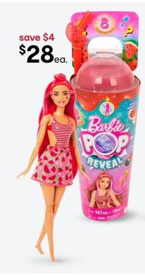 Barbie - Pop Reveal Doll - Assorted offers at $28 in Kmart