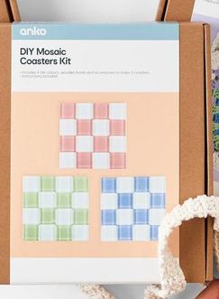  DIY Mosaic Coasters Kit offers at $8 in Kmart
