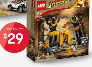 LEGO - Indiana Jones Escape from the Lost Tomb 77013 offers at $29 in Kmart