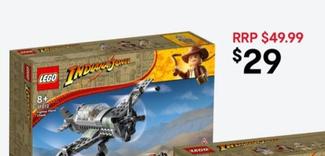 LEGO - Indiana Jones Fighter Plane Chase 77012 offers at $29 in Kmart