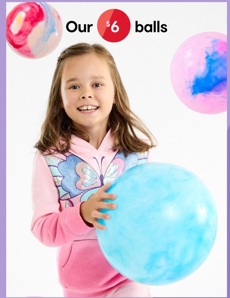 12in. Marble Ball - Assorted offers at $6 in Kmart