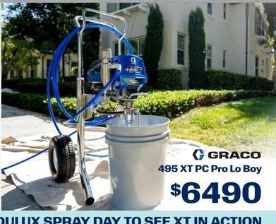 Graco - 495 Xt Pc Pro Lo Boy offers at $6490 in Dulux