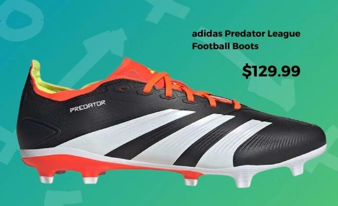 Adidas - Predator League Football Boots offers at $129.99 in Rebel Sport