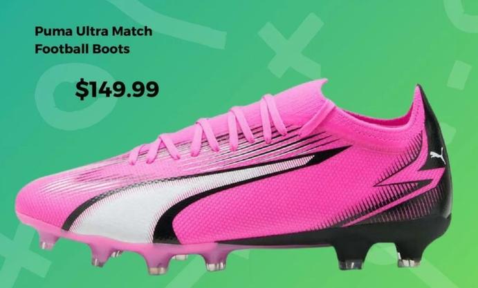 Puma - Ultra Match Football Boots offers at $149.99 in Rebel Sport