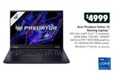 Laptops offers at $4999 in Harvey Norman