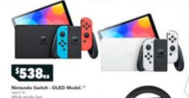  switch offers at $538 in Harvey Norman