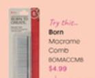Born - Macrame Comb offers at $4.99 in Officeworks