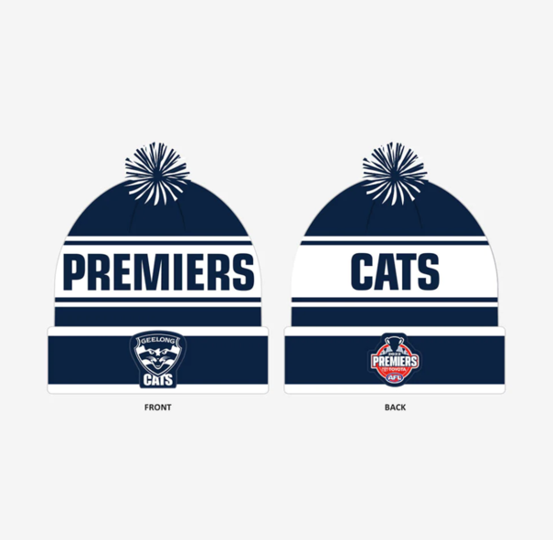 Geelong Cats 2022 Premiers Beanie offers at $17.99 in AFL Store