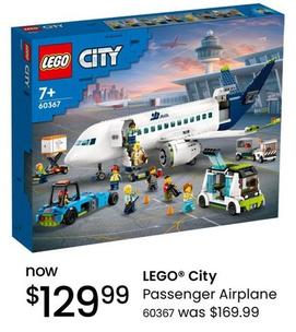 LEGO - City Passenger Airplane  offers at $129.99 in Myer