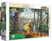 1000pc Kinkade Follow The Yellow Brick Road Puzzle offers at $24.99 in Myer