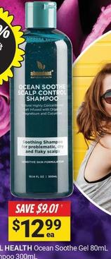 Abundant Natural Health - Ocean Soothe Shampoo 300ml offers at $12.99 in Cincotta Chemist