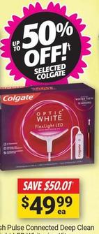 Colgate - Optic White Flexlight Led Whitening Kit offers at $49.99 in Cincotta Chemist