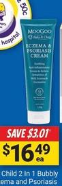 Moogoo - Eczema And Psoriasis Cream 120g offers at $16.49 in Cincotta Chemist