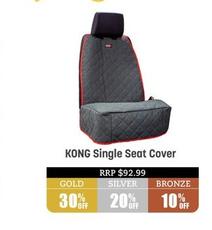 Kong Single Seat Cover offers in Pets Domain